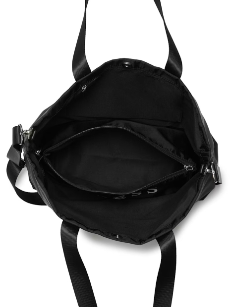 Женская большая сумка тоут Guess с клатчем 1159839535 (Черный One size)