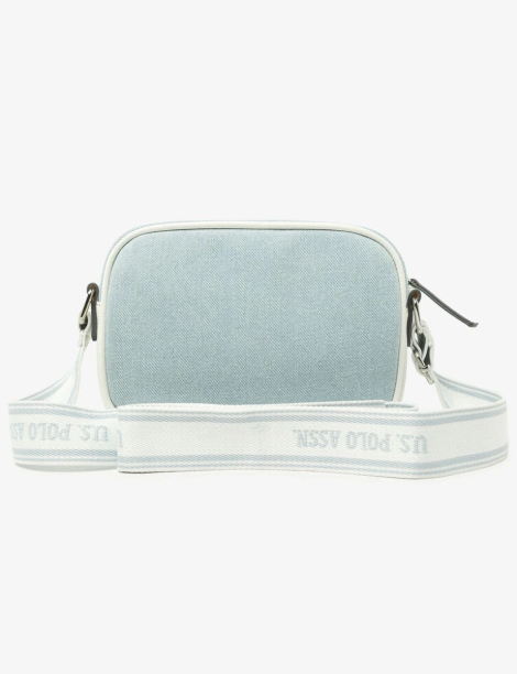 Жіноча сумка кроссбоді US Polo Assn з логотипом 1159839763 (Блакитний One size)