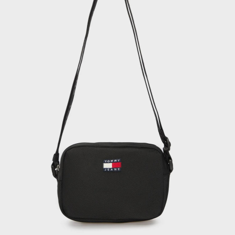 Стильна сумка Tommy Hilfiger на блискавці 1159840769 (Чорний One Size)