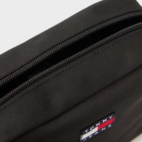 Стильна сумка Tommy Hilfiger на блискавці 1159840769 (Чорний One Size)