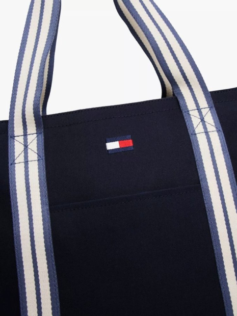 Женская большая сумка шоппер Tommy Hilfiger 1159841415 (Синий One size)
