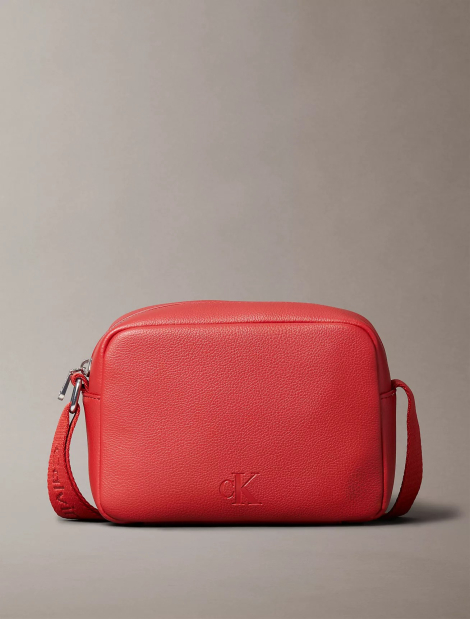 Женская сумка через плечо Calvin Klein с логотипом 1159841418 (Красный One size)