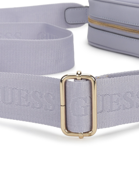 Женская сумочка кроссбоди Guess с логотипом 1159841457 (Сиреневый One size)