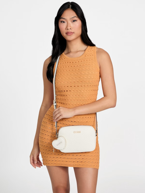Сумка через плече Guess з гаманцем 1159842280 (Молочний One size)