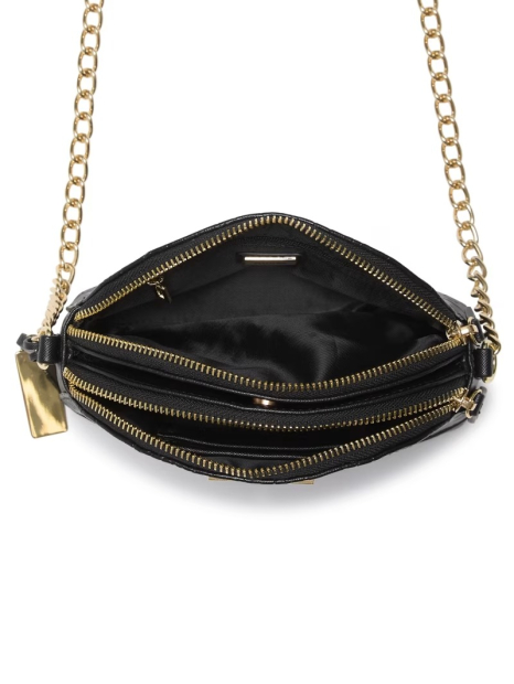 Жіноча сумка кроссбоді Guess з логотипом 1159842465 (Чорний One size)
