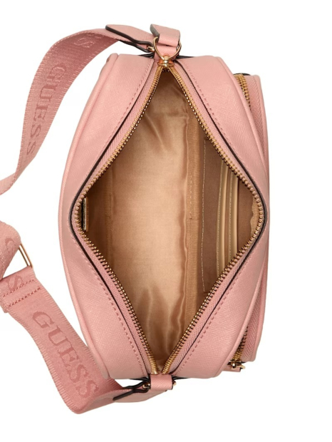 Жіноча сумочка кроссбоді Guess з логотипом 1159842469 (Рожевий One size)