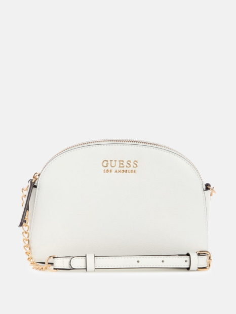 Женская сумка кроссбоди Guess с логотипом 1159842725 (Молочный One size)