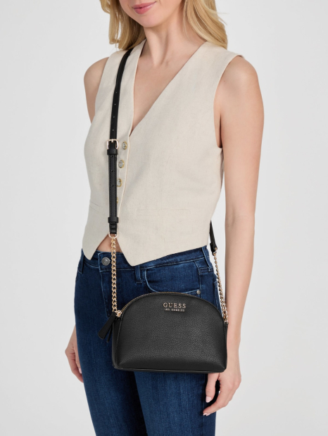 Женская сумка кроссбоди Guess с логотипом 1159842727 (Черный One size)