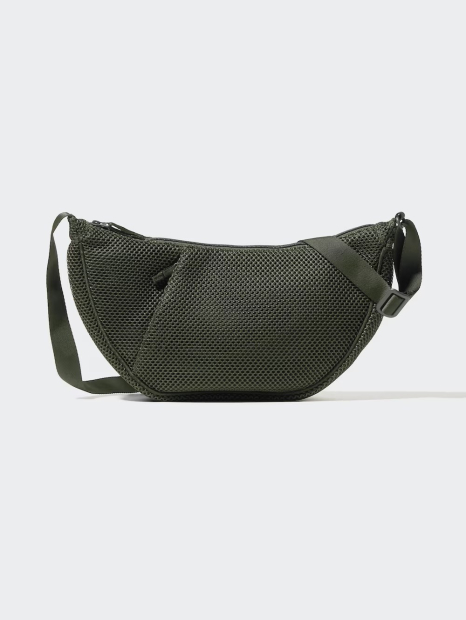 Сумка в сеточку от UNIQLO через плечо 1159842999 (Зеленый One size)