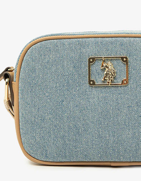 Жіноча сумка кроссбоді US Polo Assn з логотипом 1159843741 Синій