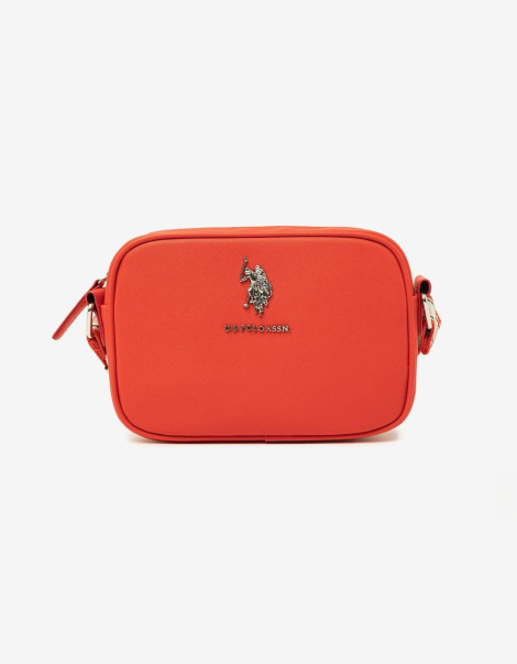 Женская сумка кроссбоди U.S. Polo Assn с логотипом 1159843758 Красный