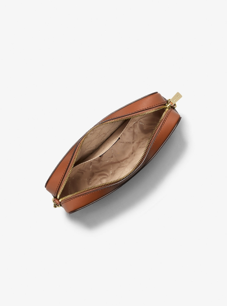 Жіноча сумка кросбоді JET SET ITEM Michael Kors з принтом 1159844074 Коричневий