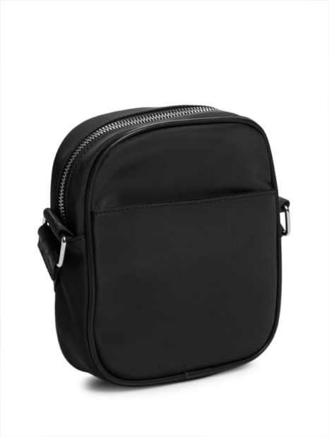 Нейлонова сумка через плече Mens Nylon PU Stripe Crossbody Guess кроссбоді 1159844396 Чорний