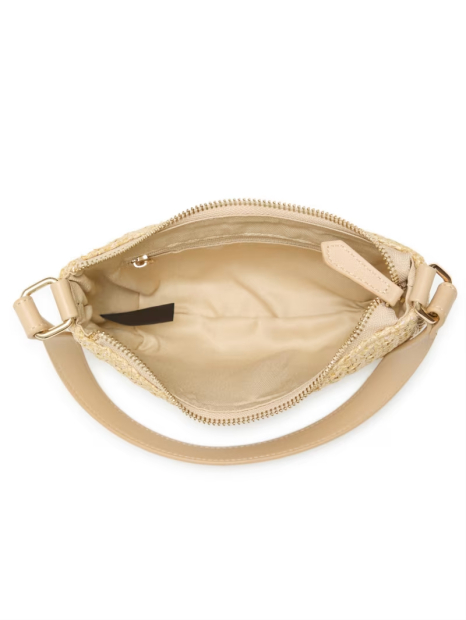 Сумка на плечо Crescent Flap Shoulder Bag Guess соломенная 1159844497 Бежевый