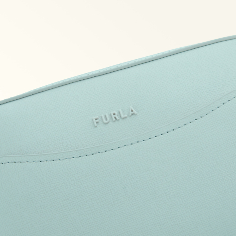 Женская кожаная сумка кроссбоди Furla 1159844515 Бирюзовый