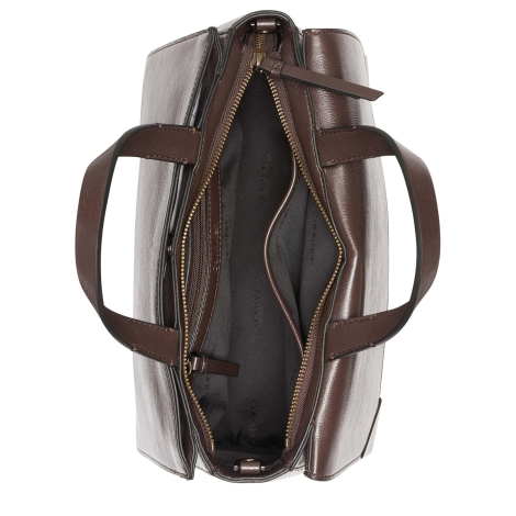 Жіноча асиметрична сумка на плече Calvin Klein 1159844517 Коричневий