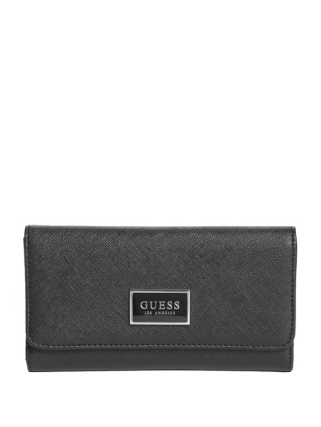 Стильный женский набор Guess сумка кроссбоди и кошелёк 1159845101 Черный