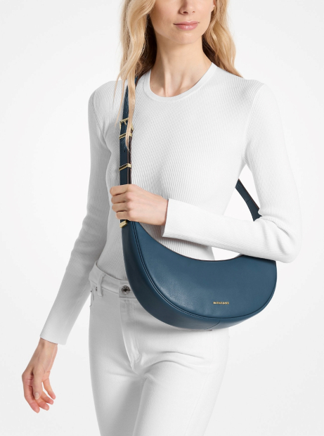 Жіночий набір сумка кроссбоді AVRA з гаманцем Michael Kors у подарунковій коробці 1159845126 Синій