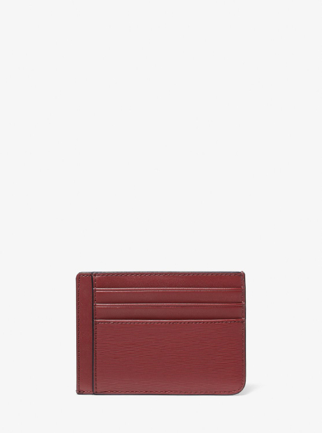 Чоловічий набір Cooper Michael Kors сумка через плече та картхолдер 1159845133 Бордовий