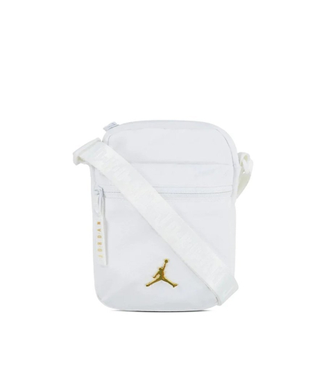 Текстильная сумка через плечо Nike Jordan Airborn с логотипом 1159845145 Белый