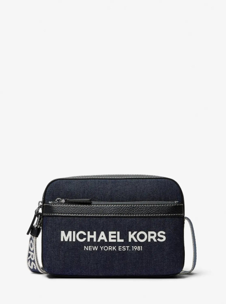 Чоловічий набір COOPER Michael Kors сумка через плече та гаманець 1159845161 Чорний/Синій