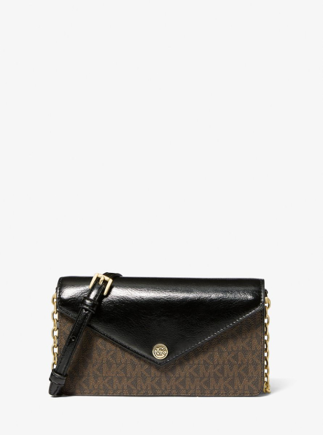 Женский комплект JET SET TRAVEL Michael Kors сумка кроссбоди и кошелек 1159845169 Коричневый