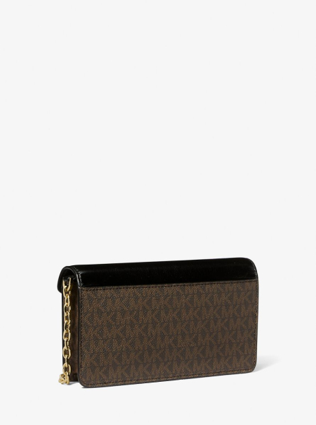 Женский комплект JET SET TRAVEL Michael Kors сумка кроссбоди и кошелек 1159845169 Коричневый