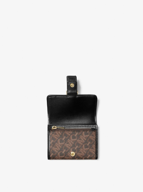 Женский комплект JET SET TRAVEL Michael Kors сумка кроссбоди и кошелек 1159845169 Коричневый