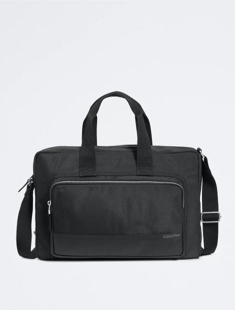 Набір Utility Calvin Klein сумка-портфель через плече та гаманець 1159845560 Чорний