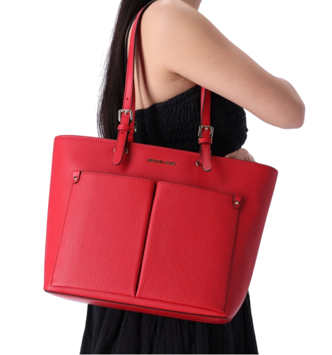 Женский набор Jet Set Michael Kors сумка тоут и кошелек 1159845672 Красный