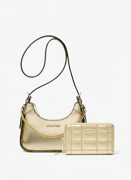 Набор Wilma Michael Kors кроссбоди и кошелек 1159845674 Золотистый