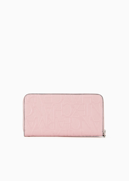 Женский набор Armani Exchange сумка и кошелек 1159845926 Розовый