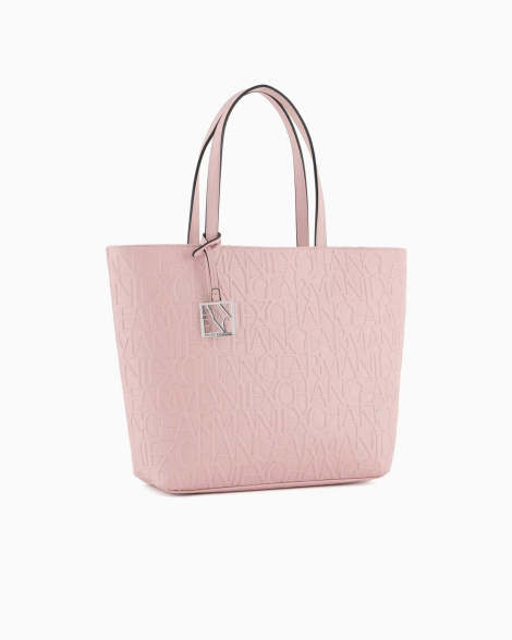 Женский набор Armani Exchange сумка и кошелек 1159845926 Розовый