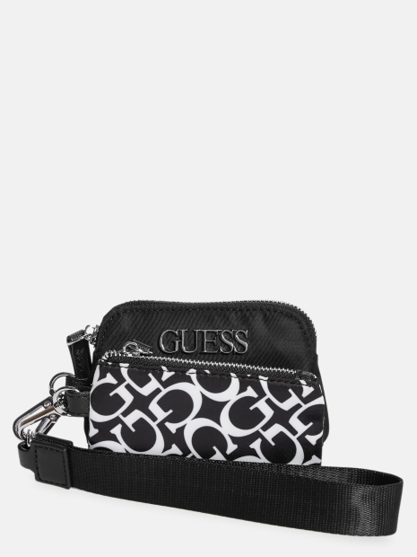 Женский набор G-volve Guess с логотипом сумка и кошелек 1159845992 Черный
