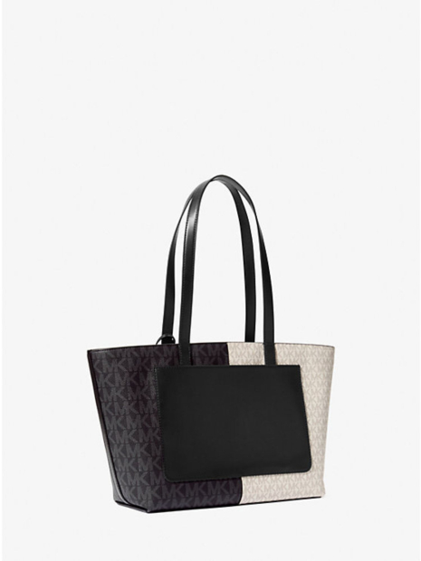 Женский набор Jet Set Travel Michael Kors сумка тоут и кошелек 1159846023 Черный/Молочный