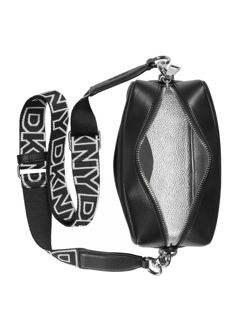 Жіноча сумка через плече DKNY з логотипом 1159846417 Чорний