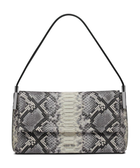 Женская сумка на плечо Calvin Klein с принтом 1159846697 Серый