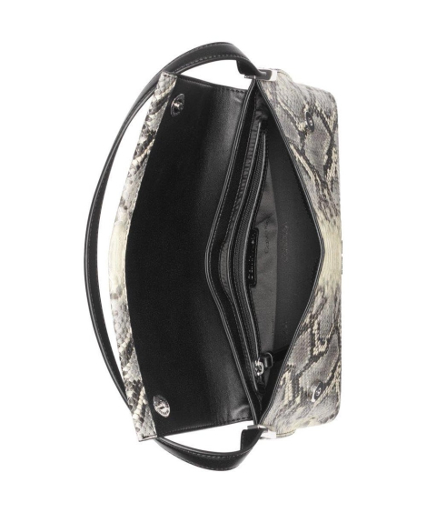 Женская сумка на плечо Calvin Klein с принтом 1159846697 Серый