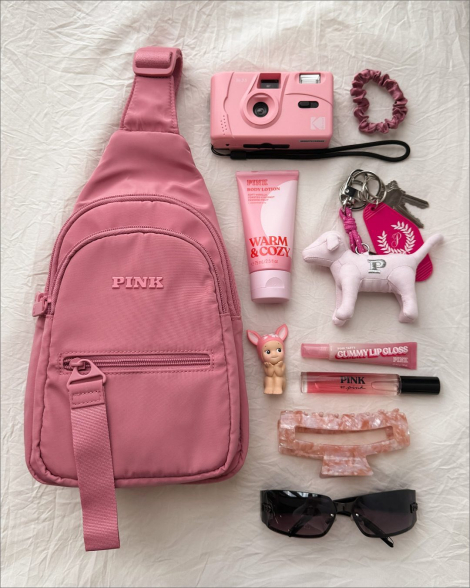 Сумка-слінг Victoria's Secret Pink 1159846942 Рожевий