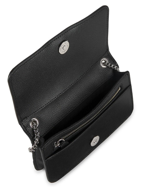 Сумка кожаная через плечо Kosette Karl Lagerfeld Paris 1159847102 Черный