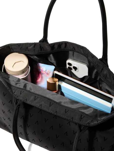 Сумка-шоппер Victoria's Secret на молнии 1159847333 Черный