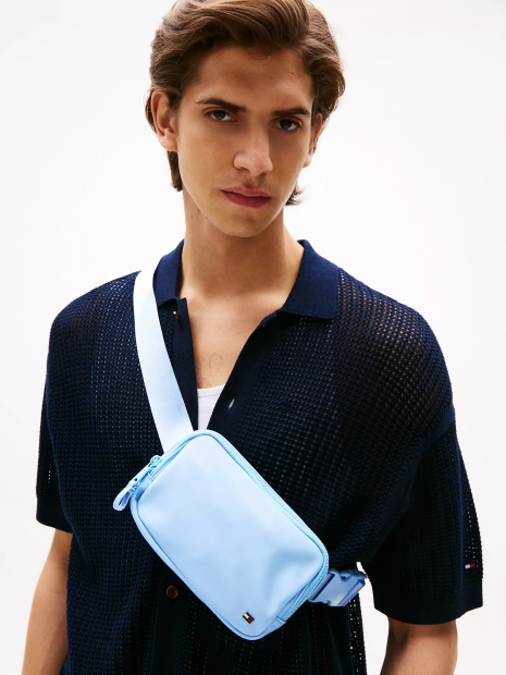 Поясная сумка Tommy Hilfiger 1159847428 Голубой