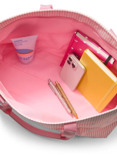 Сумка-шоппер Victoria's Secret со стразами 1159847471 Розовый