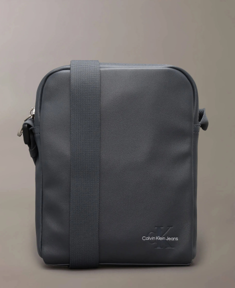 Сумка через плечо от Calvin Klein с логотипом 1159847593 Серый