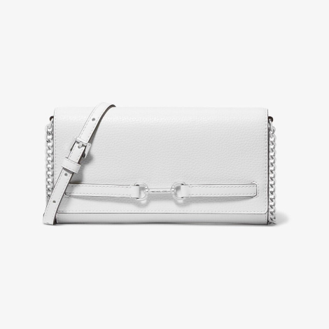 Женская кожаная сумка кроссбоди Carson Michael Kors 1159847683 Белый