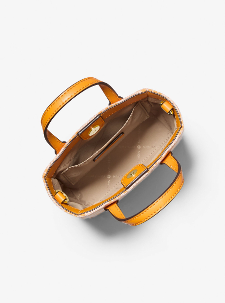 Женская сумка через плечо с кошельком Vincent Michael Kors в подарочной коробке 1159847893 Оранжевый