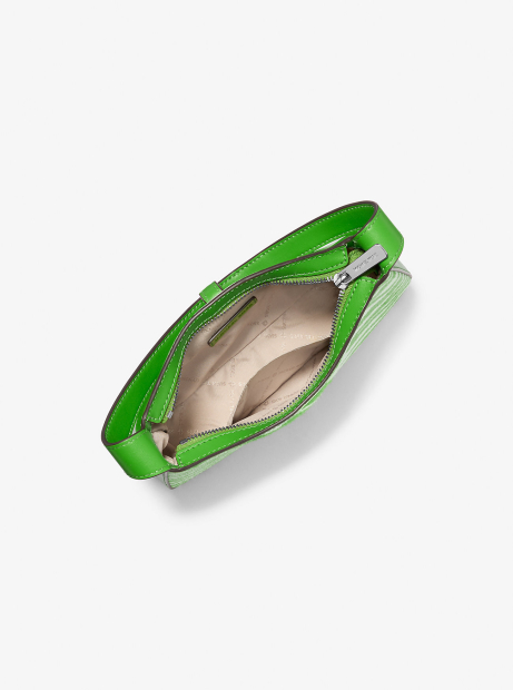 Женская сумка на плечо Lyra Michael Kors в подарочной коробке 1159847936 Белый/Зеленый