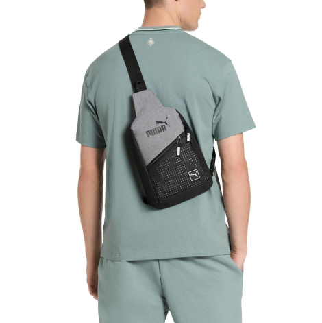 Сумка-слинг Puma 1159848268 Черный/Серый