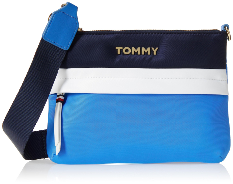 Женская сумка через плечо Tommy Hilfiger кроссбоди с монетницей 1159848304 Белый/Голубой