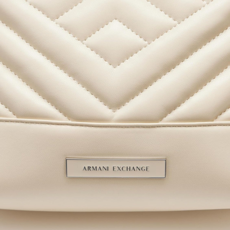 Стеганая женская сумка Armani Exchange 1159848780 Молочный